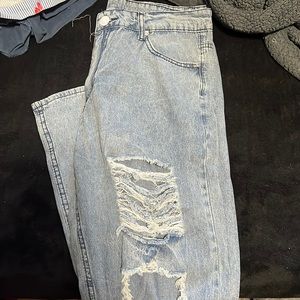 Off brand baggie jeans from Amazon straight fit size large never been worn